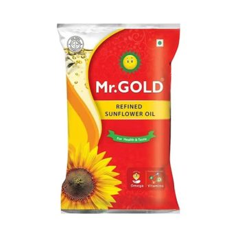 Mr. Gold Refined Sunflower Oil (1ltr) – 1 piece – fresh grocery delivery in Dindigul by Ernomart