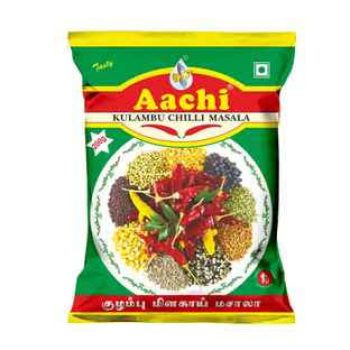 ஆச்சி குழம்பு மிளகாய் தூள் 50g – 1 piece – fresh grocery delivery in Dindigul by Ernomart