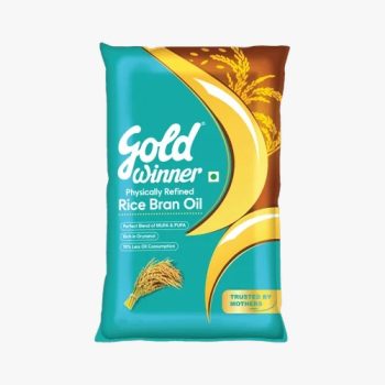 Gold winner Rice bran oil-1ltr – 1 piece – fresh grocery delivery in Dindigul by Ernomart