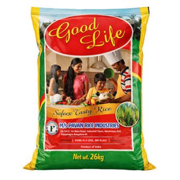GOOD LIFE (Ponni Boiled 26 kg) – 1 piece – fresh grocery delivery in Dindigul by Ernomart