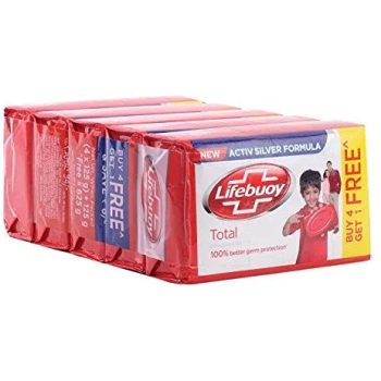 Lifebuoy Germ Guard+ Soap: 4x125 g – 1 piece – fresh grocery delivery in Dindigul by Ernomart